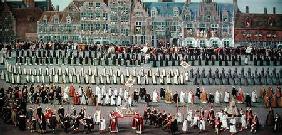 The Ommeganck in Brussels in 1615: Procession of Notre Dame de Sablon