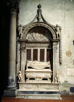 Tomb of Carlo Marsuppini (d.1453)