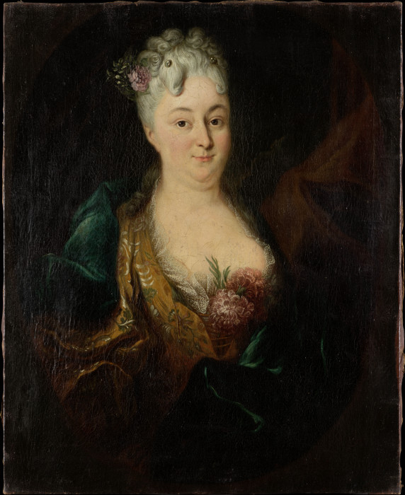Portrait of Margarethe Elisabeth von Lersner from Deutscher Meister des ersten Drittels des 18. Jahrhunderts