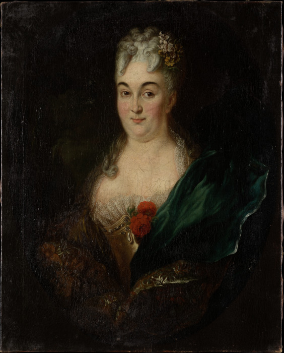 Portrait of Maria Justina von Lersner from Deutscher Meister des ersten Drittels des 18. Jahrhunderts