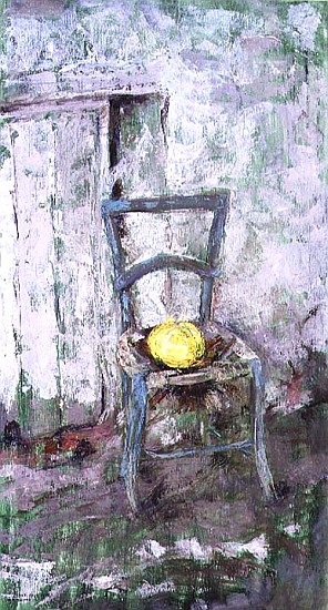Blue Chair, 1991 (board)  from Diana  Schofield