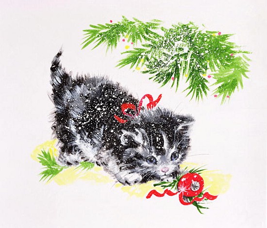 Christmas Kitten  from Diane  Matthes