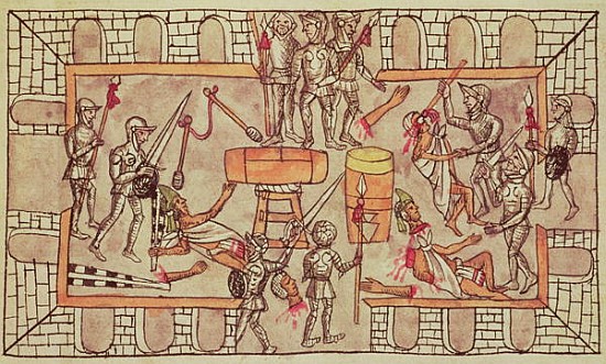 Massacre of the Mexicans from Diego Duran