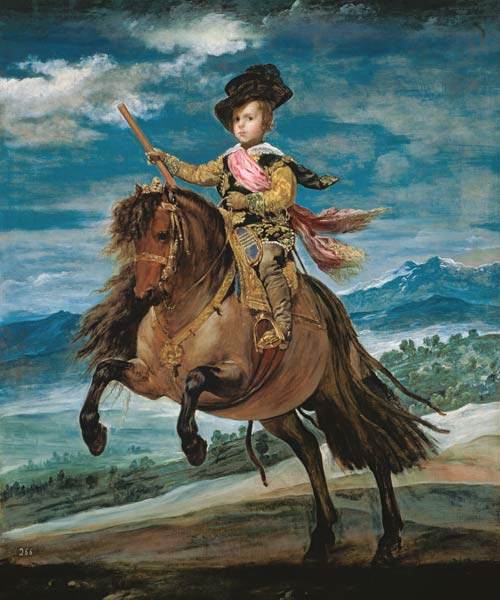 Baltasar Carlos / Velázquez / c.1634/5 from Diego Rodriguez de Silva y Velázquez