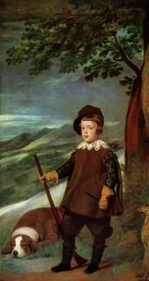 Prince Baltasar Carlos as a hunter