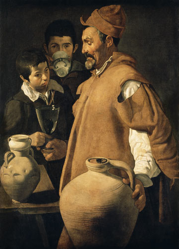 The water seller of Sevilla from Diego Rodriguez de Silva y Velázquez