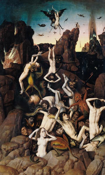 Hell from Dieric Bouts the Elder