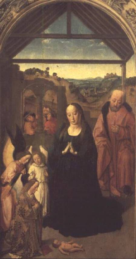 The Nativity from Dieric Bouts the Elder