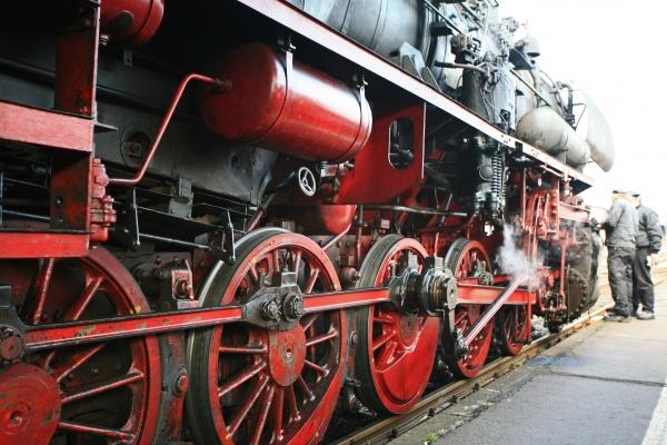 Räde rund Achsen einer Lokomotive B52 from Dieter Ritter