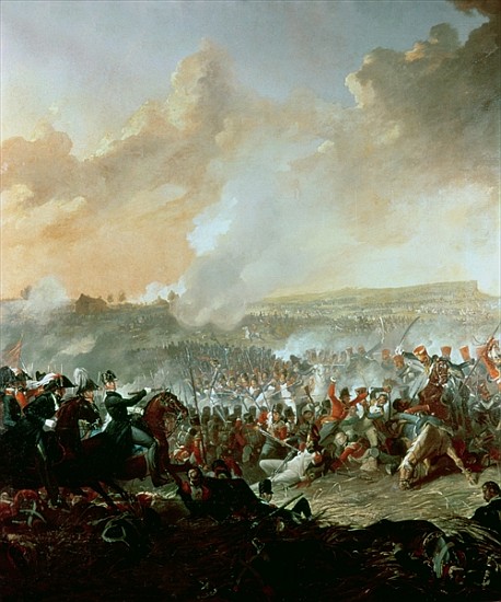 The Battle of Waterloo, 18th June 1815 (detail of 209202) from Denis Dighton