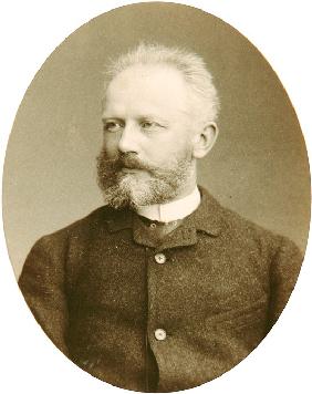 Portrait of the composer Pyotr I. Tchaikovsky (1840-1893)