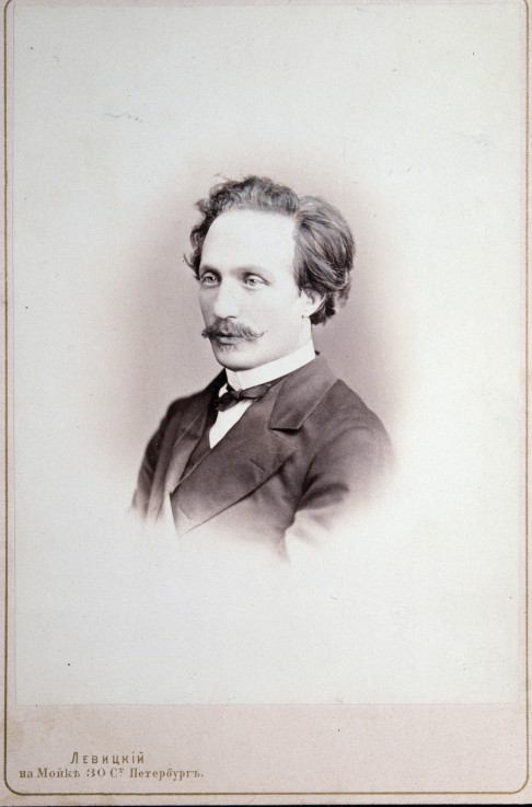 Portrait of the Pianist and Organist Alexander Winterberger (1834-1914) from Dimitrij Grigorjewitsch Lewizkij