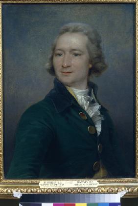 Portrait of the poet Ivan Ivanovich Dmitriev (1760-1837)