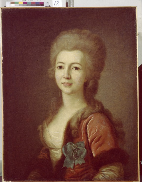 Portrait of Princess Ekaterina Alexeevna Vorontsova (1761-1784) from Dimitrij Grigorjewitsch Lewizkij