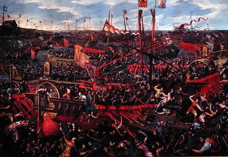 The Battle of Salvore from Domenico Tintoretto