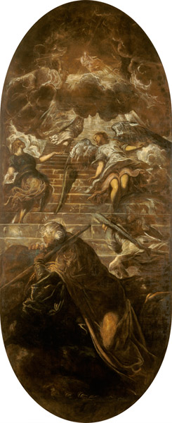 Jacob's Ladder from Domenico Tintoretto