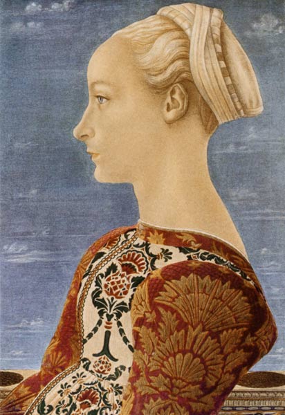Profile picture of a young lady from Domenico Veneziano
