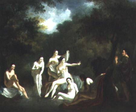 Diana and Actaeon from Dutch School