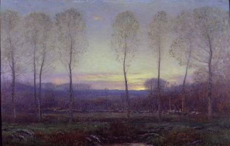 October Twilight from Dwight William Tryon