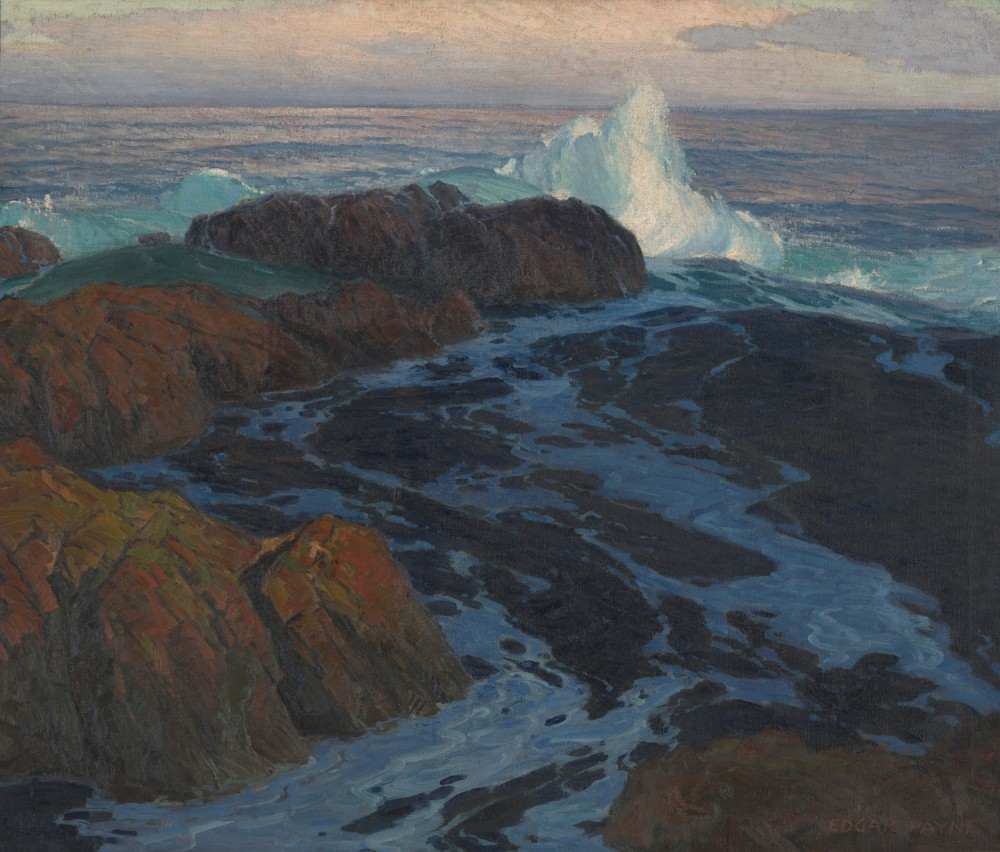 The Restless Sea from Edgar Alwin Payne