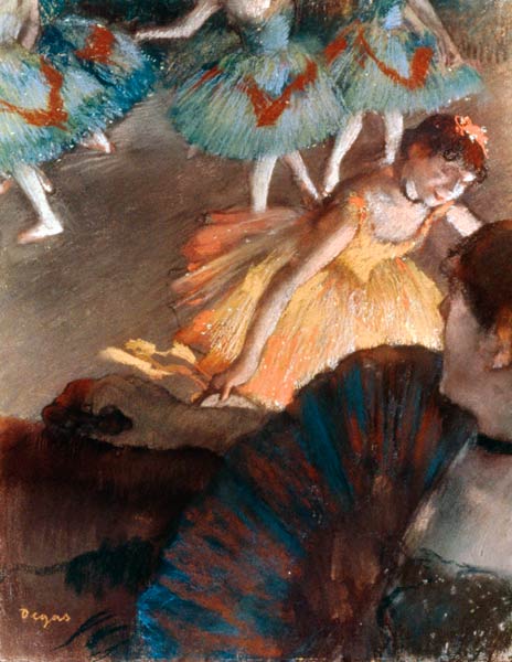 Ballet, seen by a box from Edgar Degas