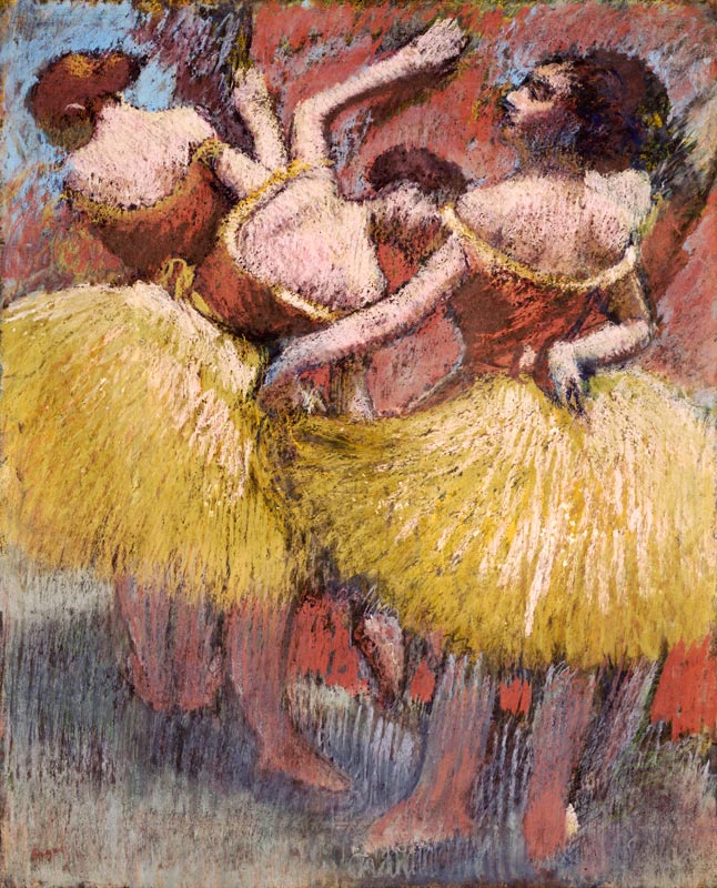 Drei Tänzerinnen from Edgar Degas