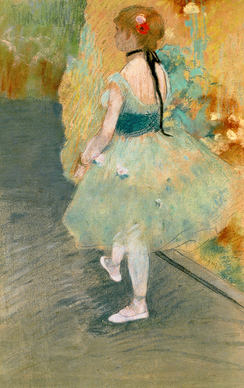 Dancer in Green from Edgar Degas