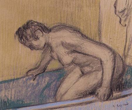 In the Bath from Edgar Degas