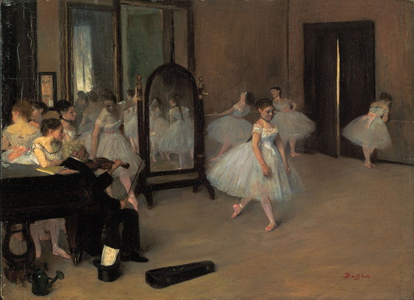 Dance Class from Edgar Degas