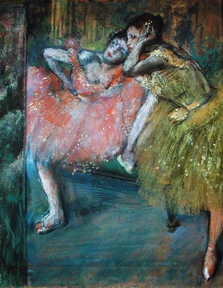 Two Dancers in the Foyer from Edgar Degas
