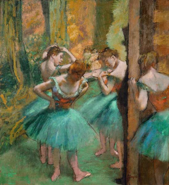 Danseuses en rose from Edgar Degas