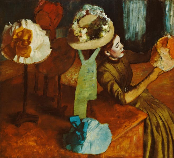 The fashion product business from Edgar Degas