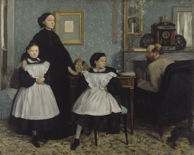 The Bellelli Family from Edgar Degas