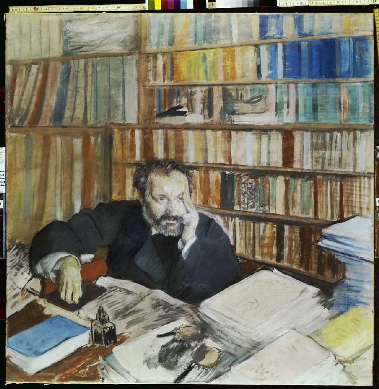 Edmond Duranty from Edgar Degas