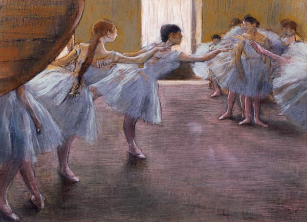 Ballet Rehearsal from Edgar Degas