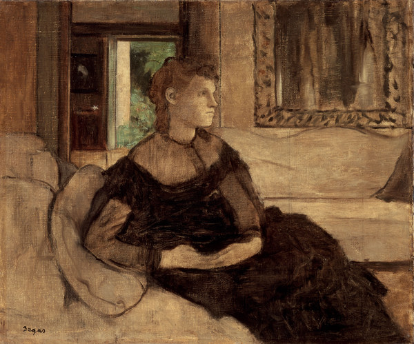 Mme Theodore Gobillard from Edgar Degas