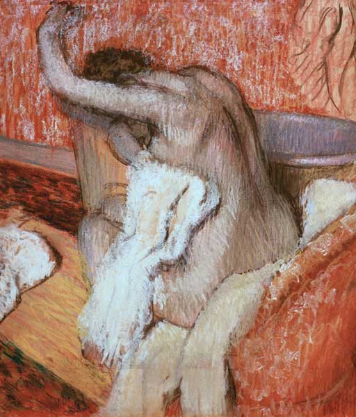 After the bath from Edgar Degas
