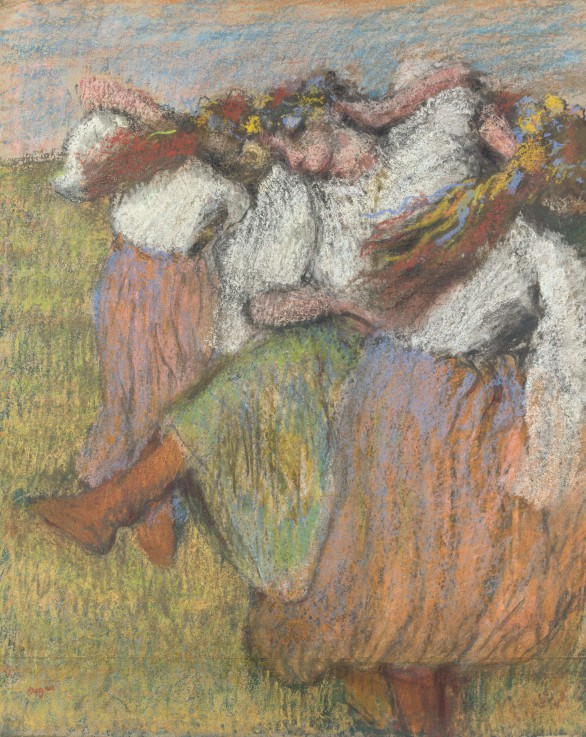 Russian Dancers from Edgar Degas