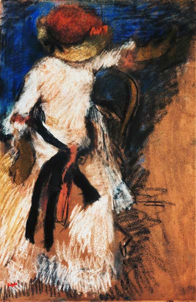 Seated Woman from Edgar Degas