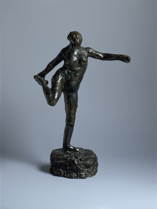 Dancer Holding Her Right Foot in Her Right Hand from Edgar Degas