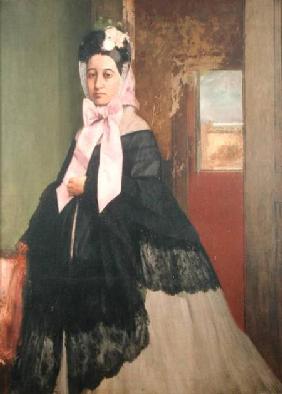 Therese de Gas (1842-95), sister of the artist, later Madame Edmond Morbilli