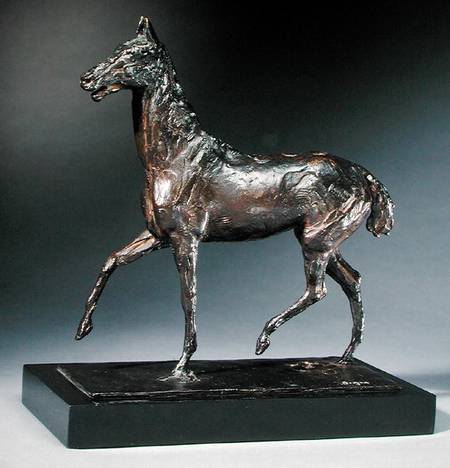 Trotting Horse from Edgar Degas