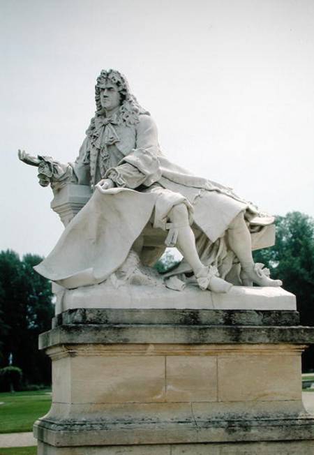 Statue of Andre Le Notre (1613-1700) from Edme Antony Paul Noel