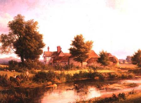 View of Unstead House, near Bramley from Edmund Gill