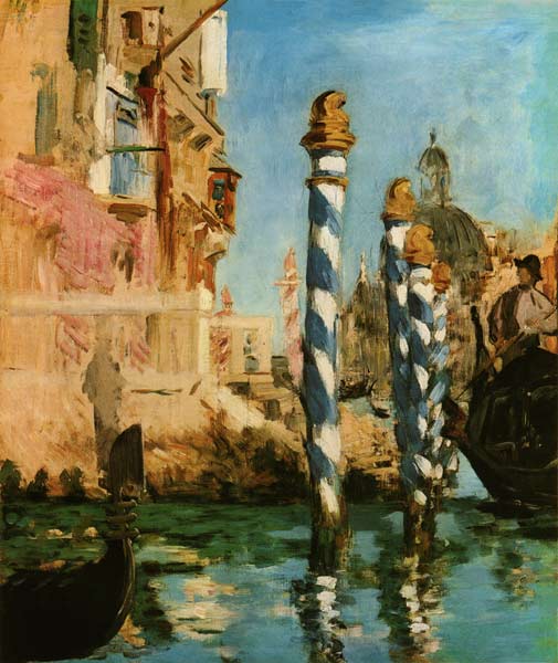 Grand Canal, Venice from Edouard Manet