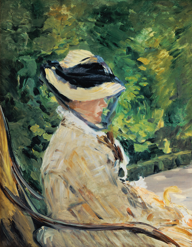 Madame Manet at Bellevue from Edouard Manet