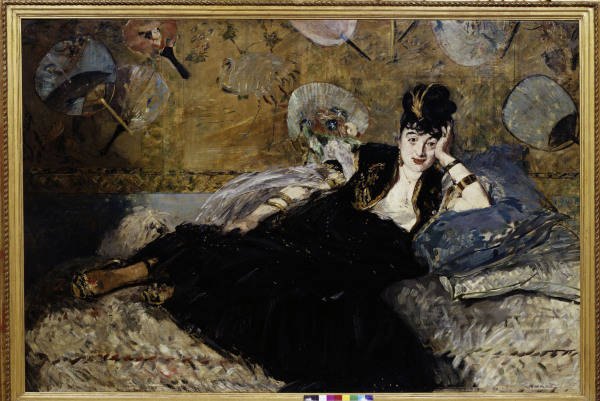 E.Manet / The Lady with the fans from Edouard Manet