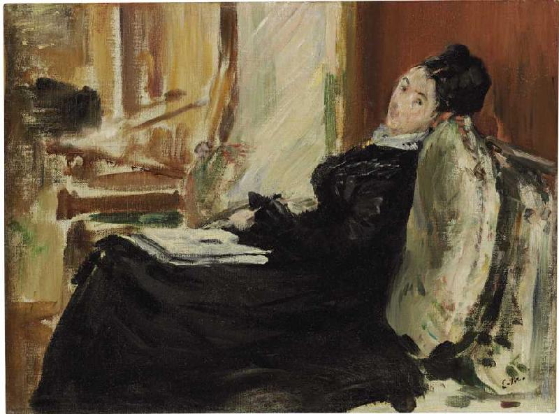Lesende junge Frau from Edouard Manet