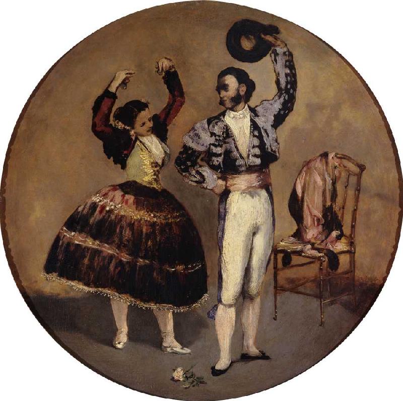 Spanisches Tanzpaar. from Edouard Manet