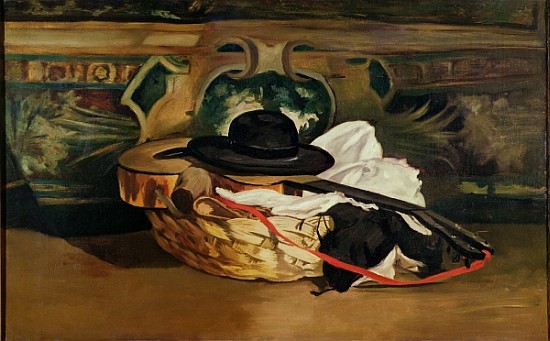 Still Life: Guitar and Sombrero from Edouard Manet
